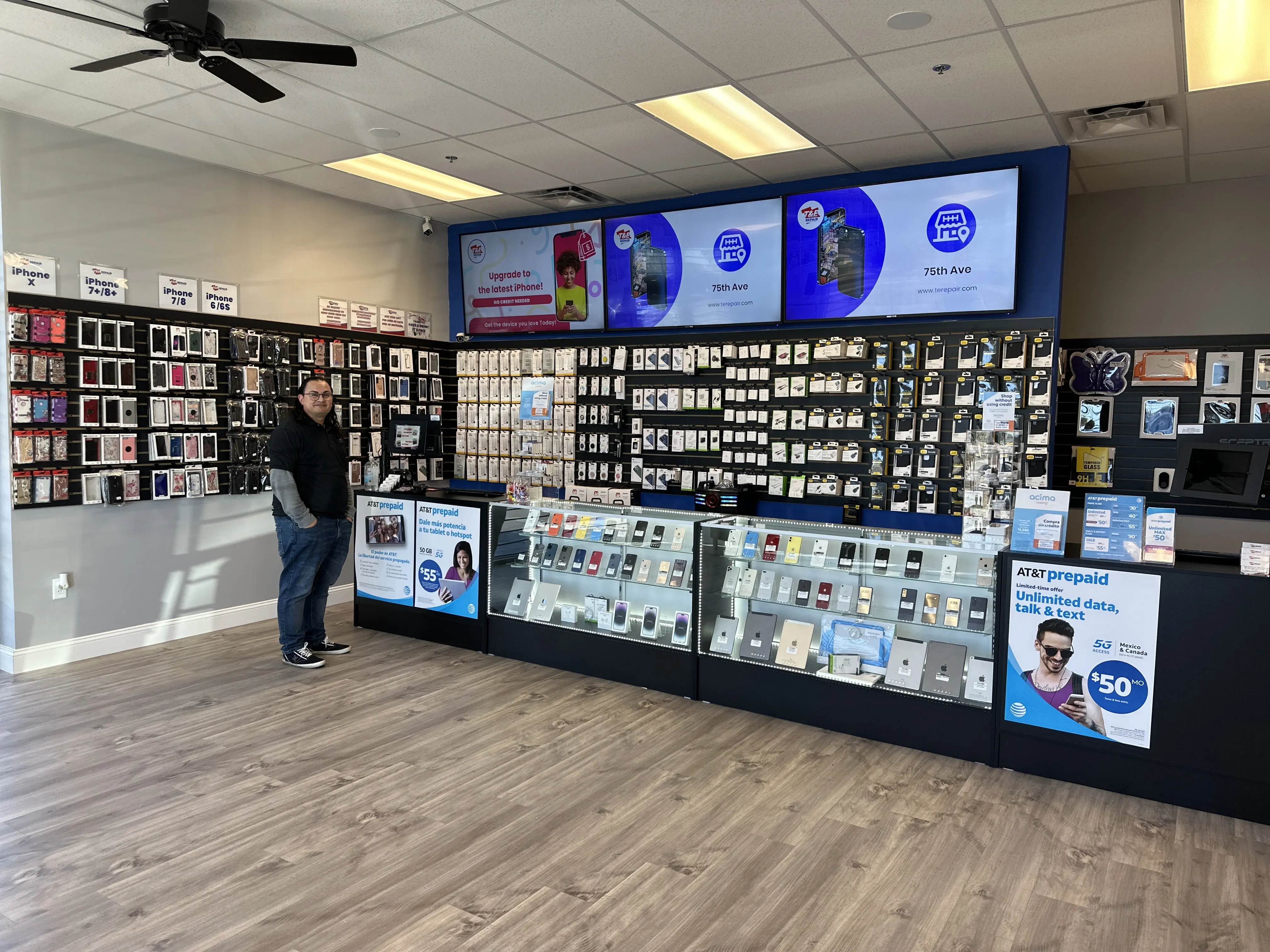 T&E Phone Repair - 75th Ave