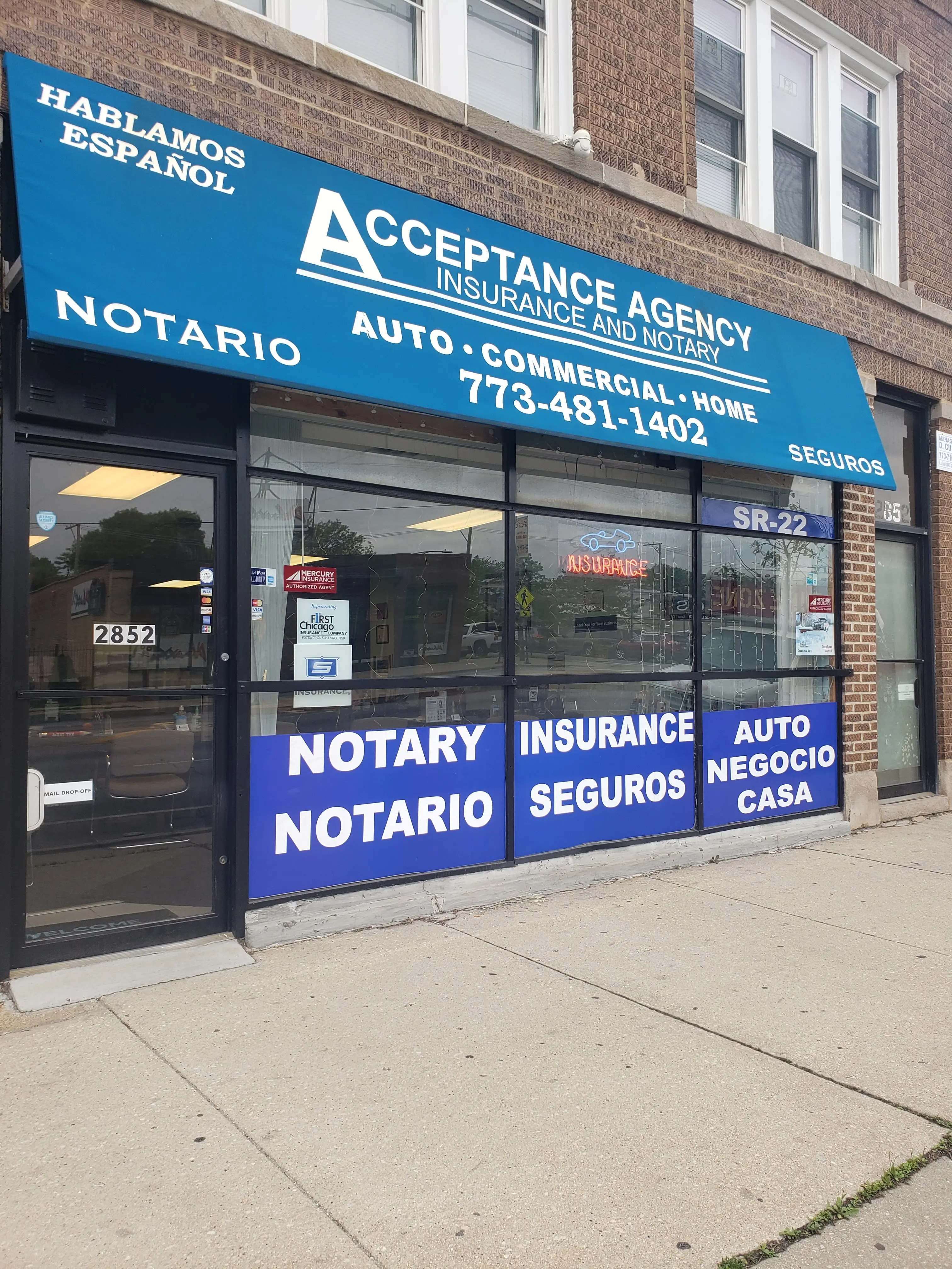 Acceptance Agency Insurance and Notary