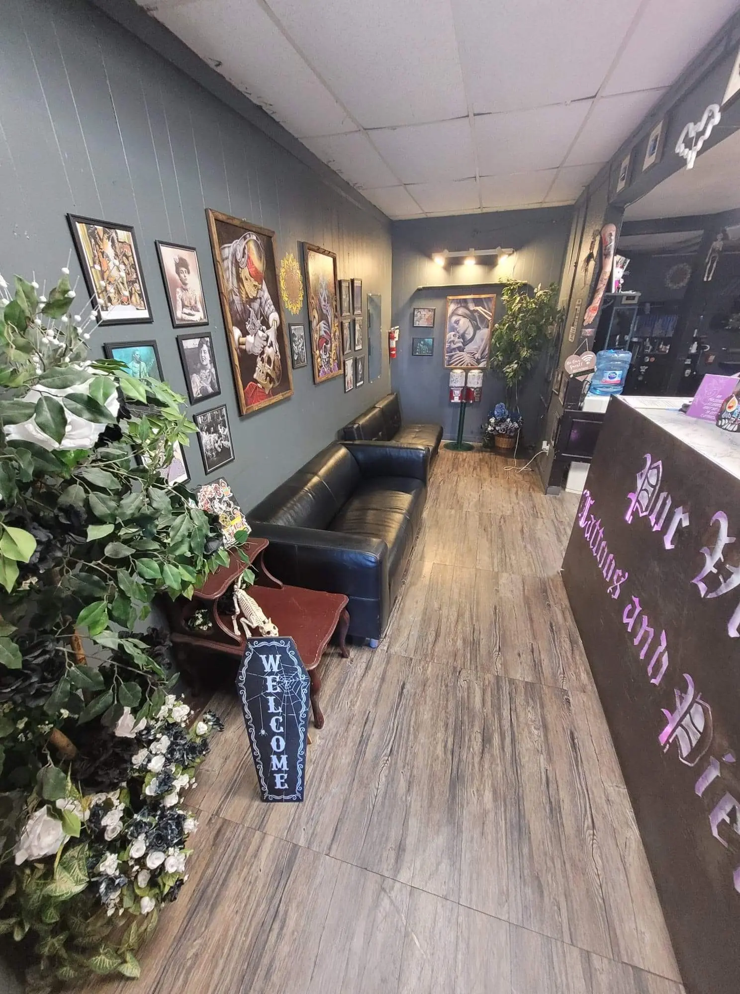 Pretty in a Casket Tattoo Club