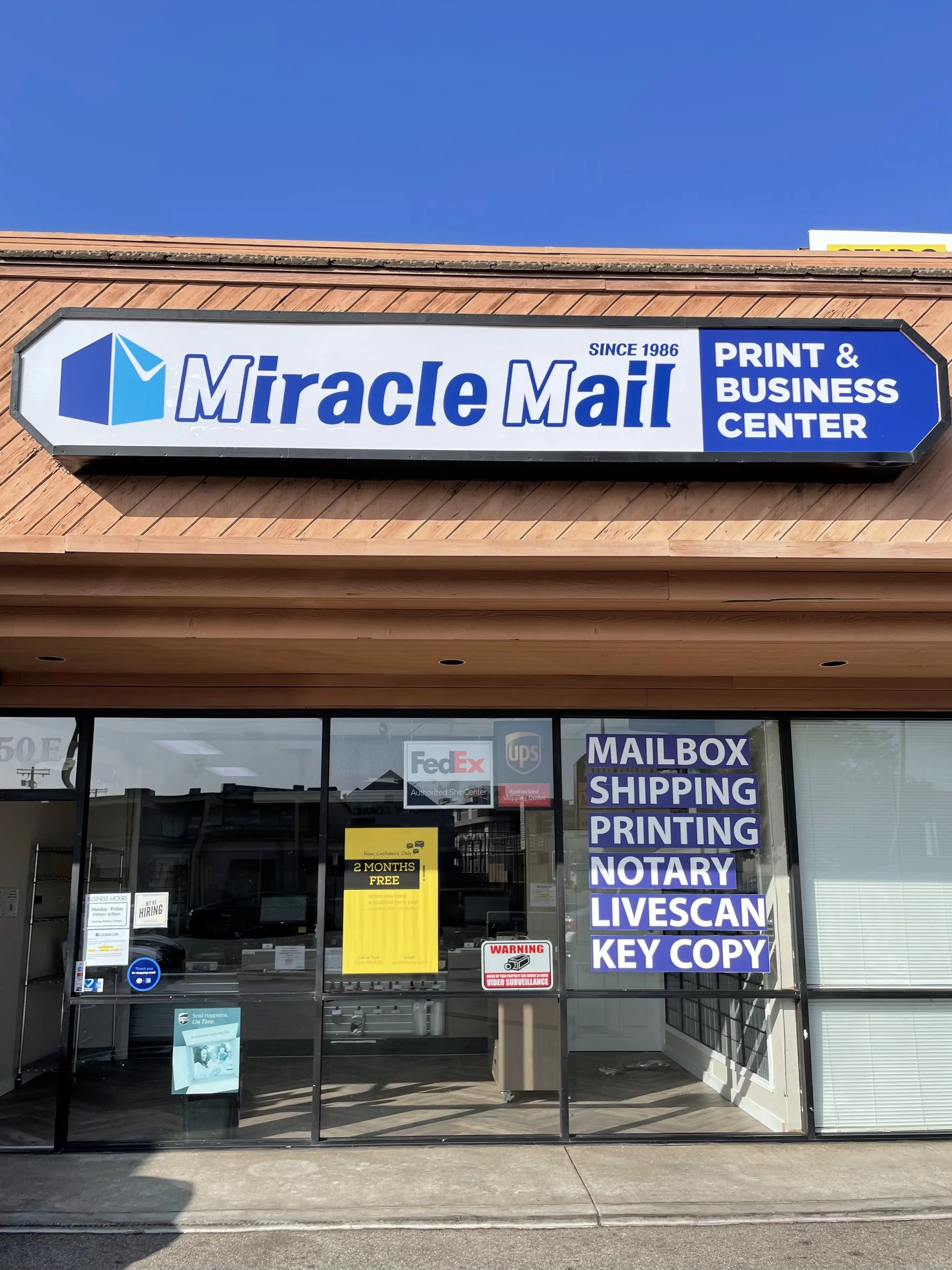 Miracle Mail Print and Business Center - UPS, FEDEX, and USPS