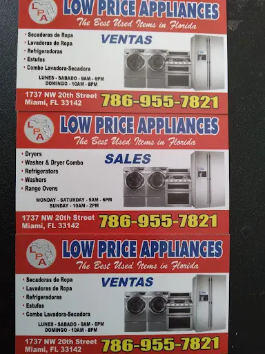 Low Price Appliances