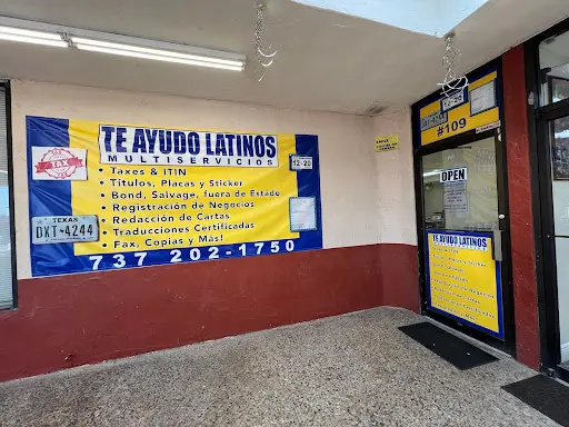 TE AYUDO LATINOS AUTO TAX TITULOS Y PLACAS AUSTIN