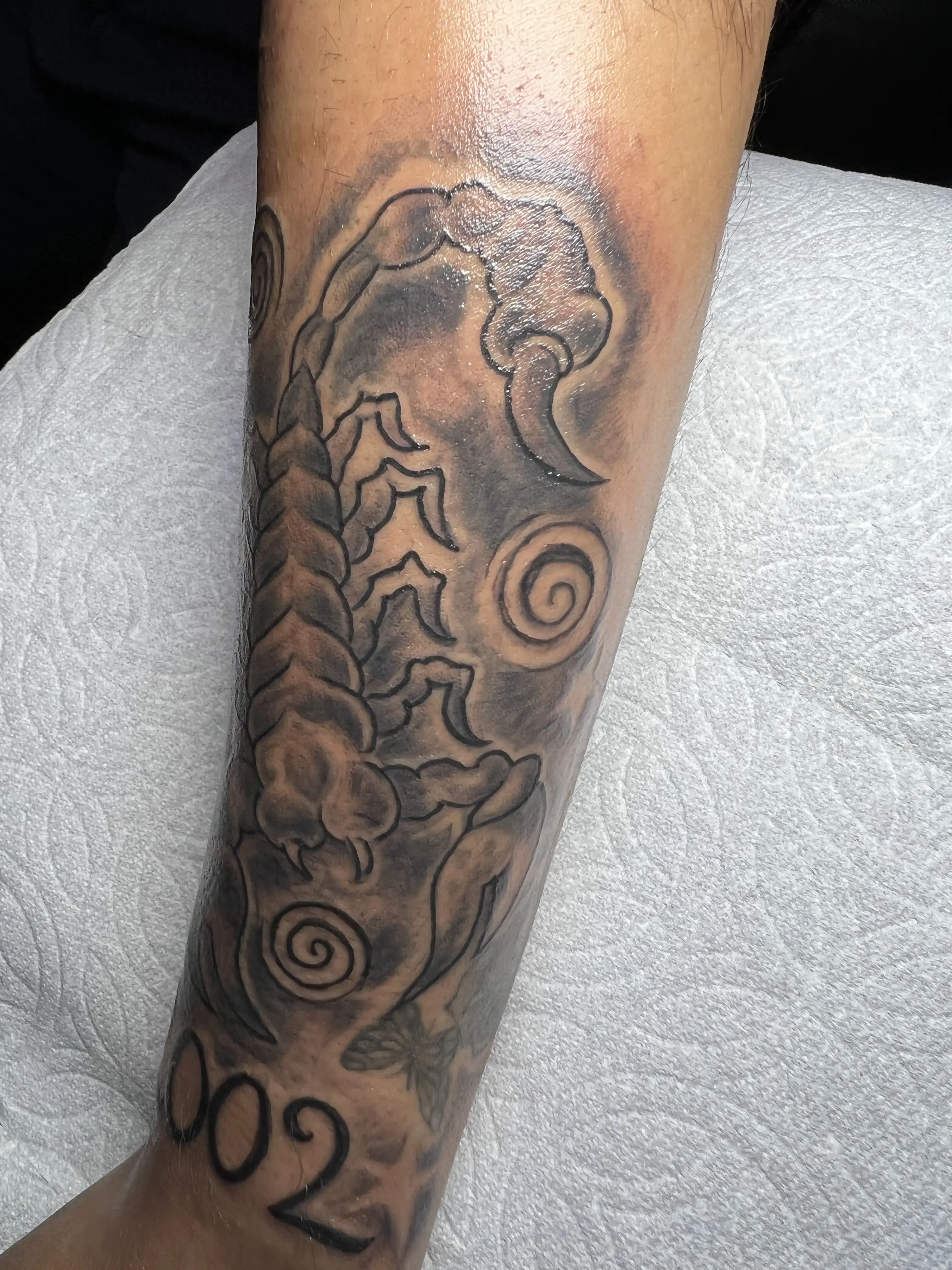 Blu Dragon Tattoo