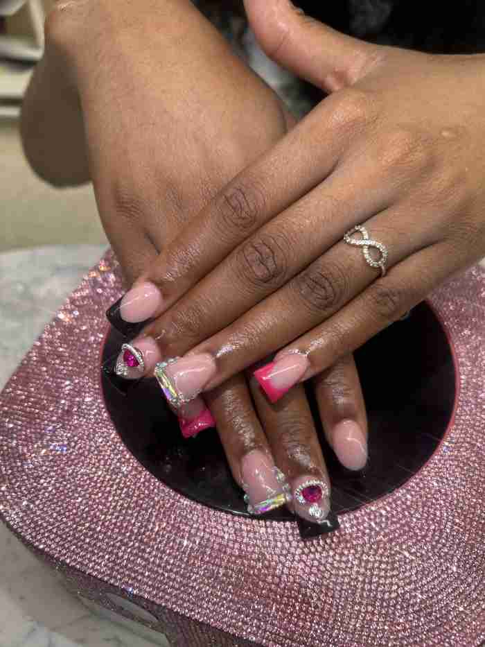 Blush Nails
