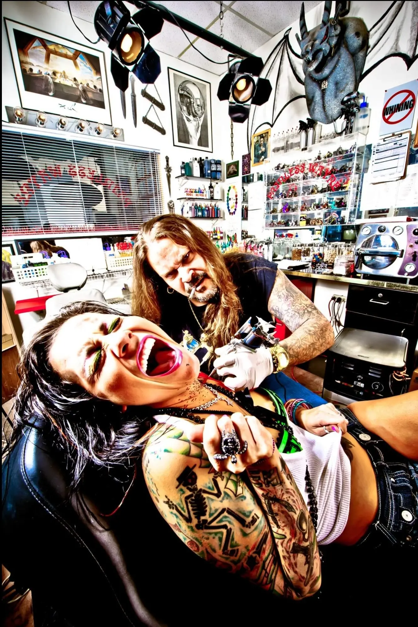 Painless waynes tattoo and body piercing