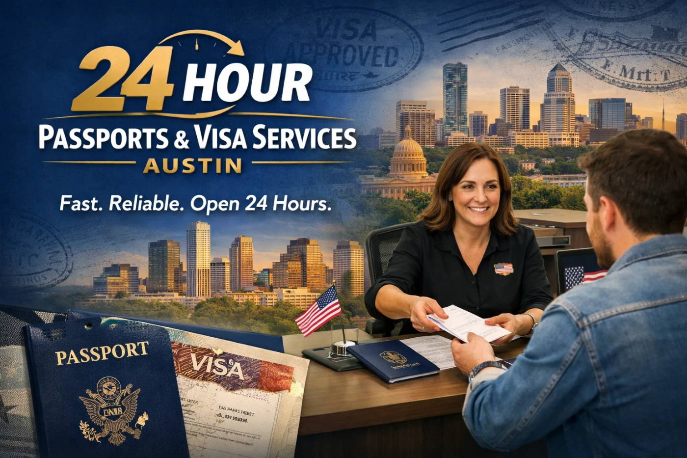 24 Hour Passports & Visa Services Austin