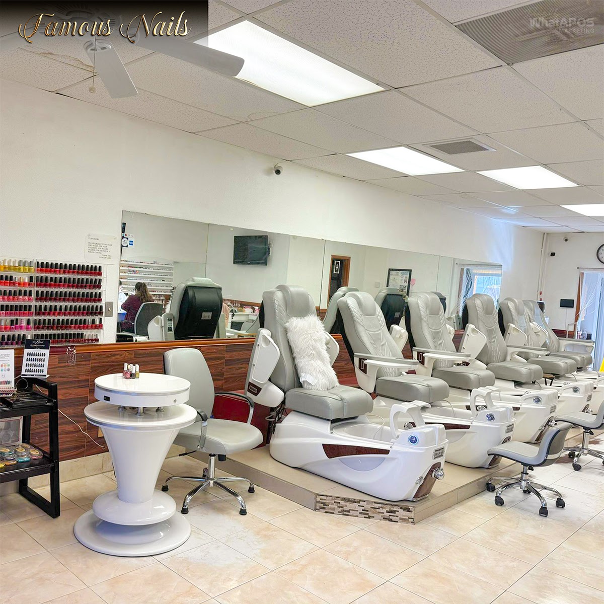 Famous Nails - 9AM-2PM - 20% OFF on Pedicure!