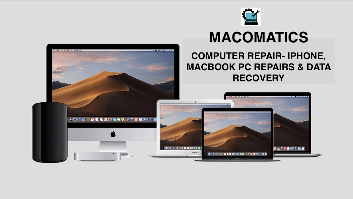 MACOMATICS-Repair Your Macbooks Computers iPhone & Data Recovery