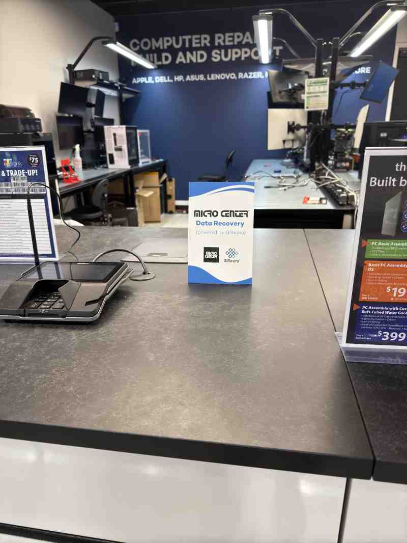 Micro Center Data Recovery (powered by Gillware)