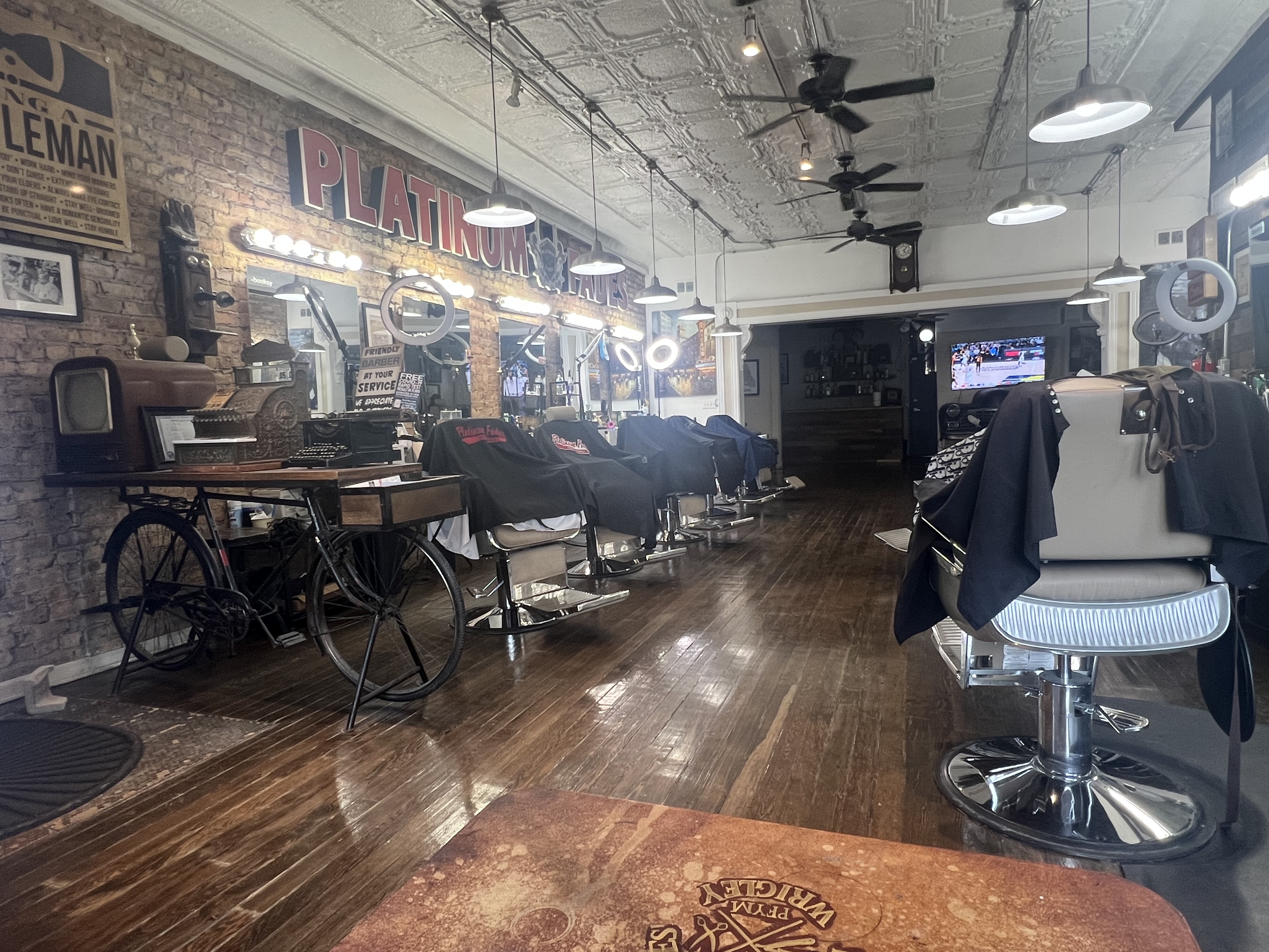 Platinum Fades Wrigley