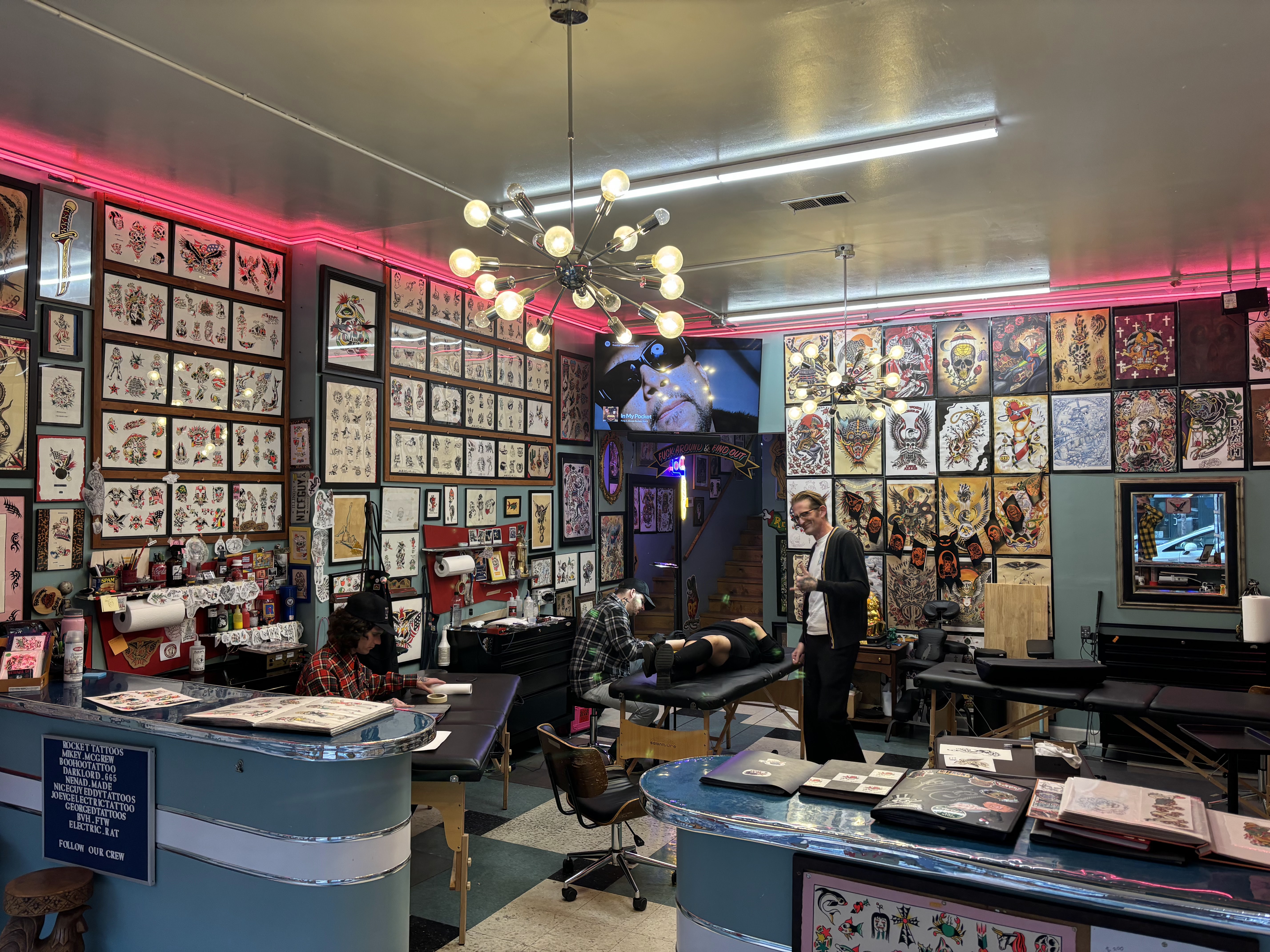 Rocket tattoo