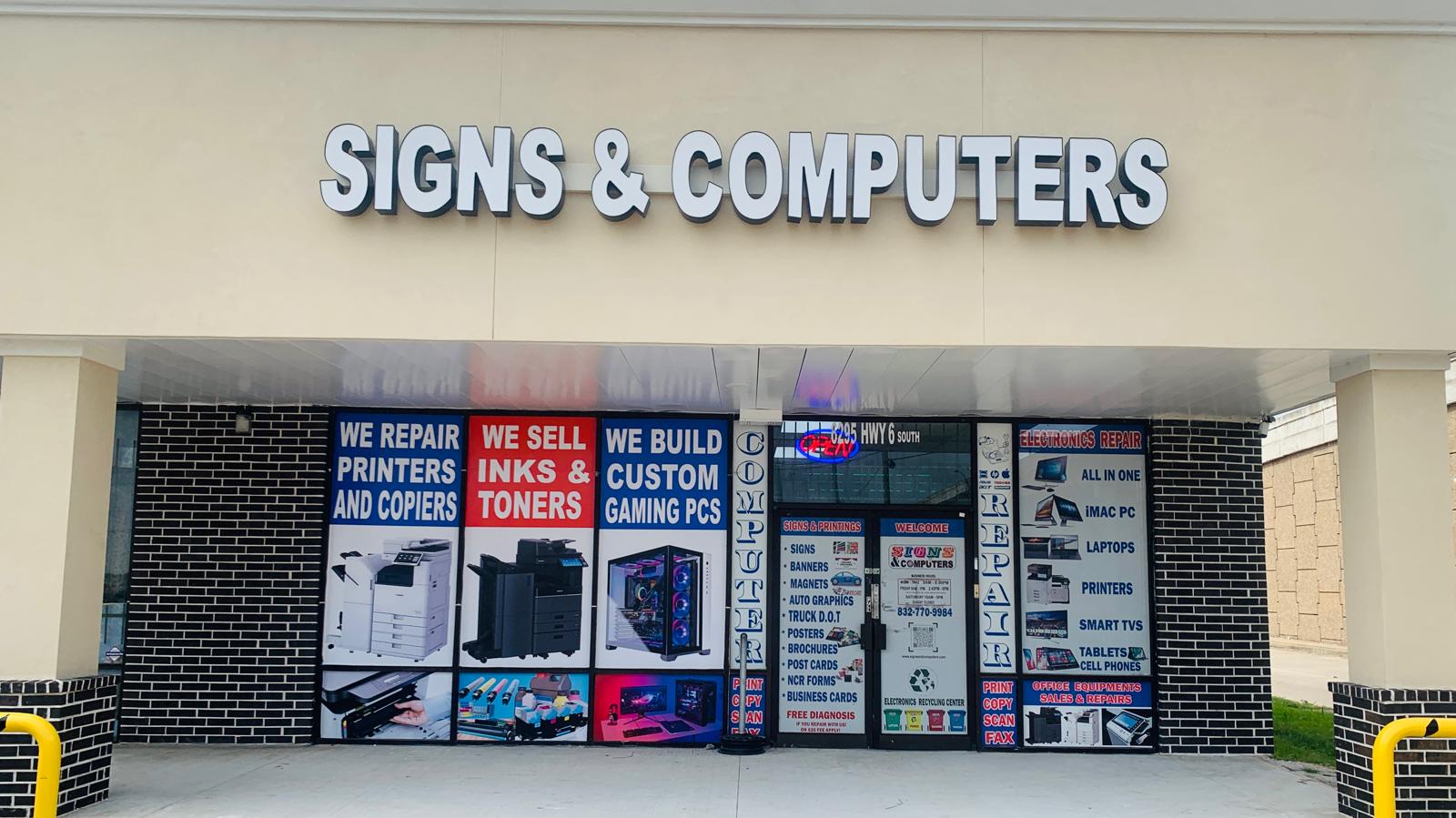 SIGNS & COMPUTERS