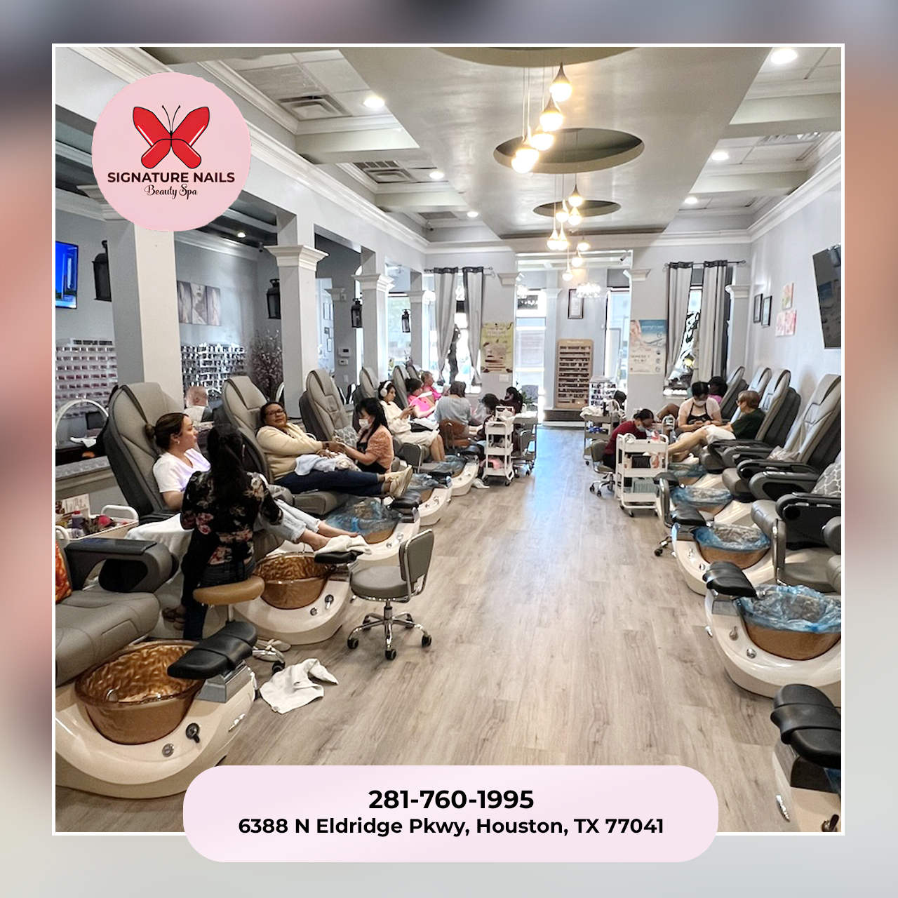 Signature Nail Salon Lash Facial Houston TX