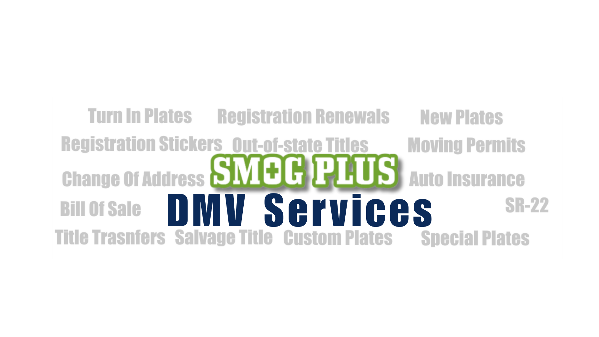 Smog Plus DMV Services