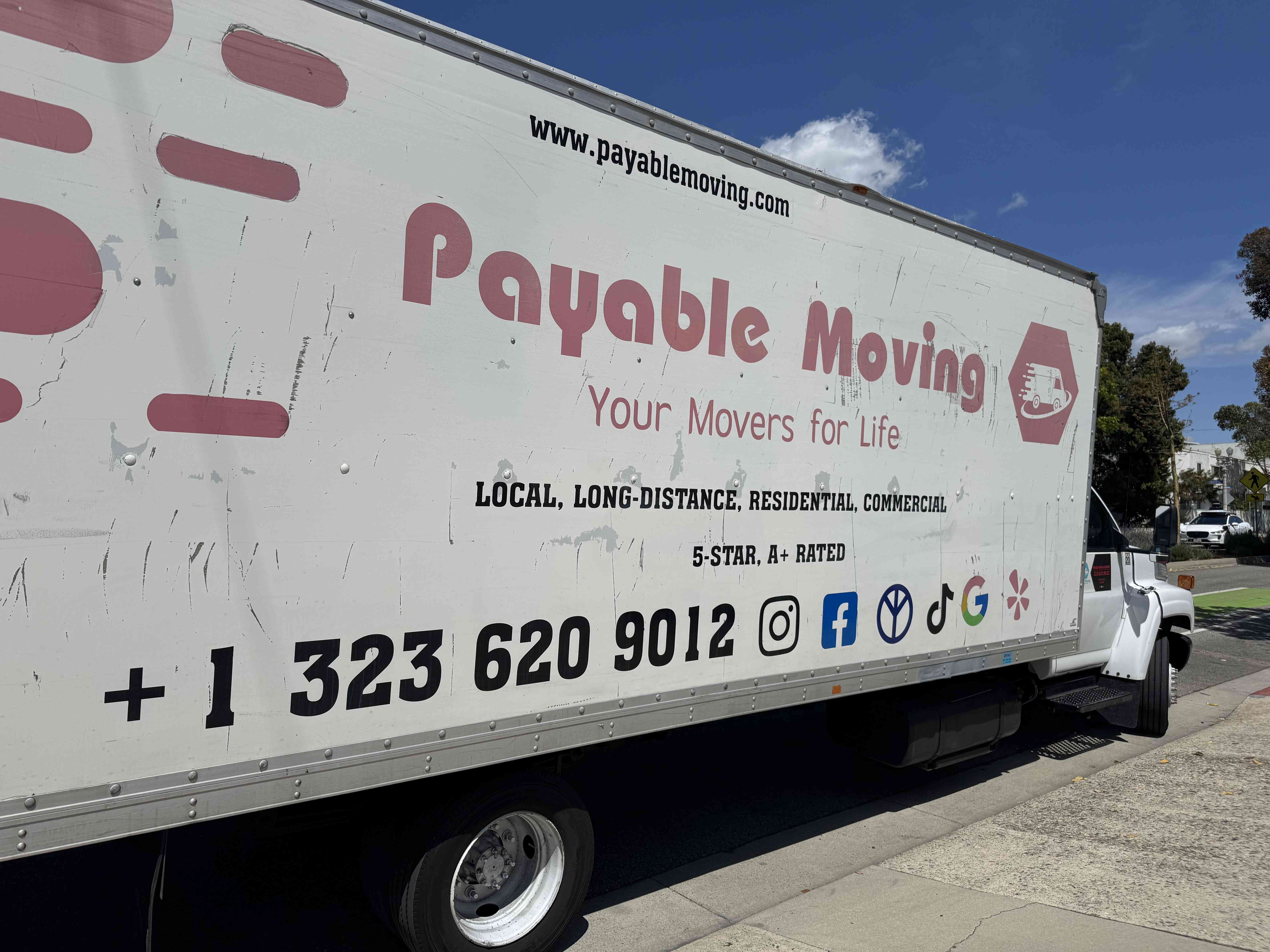 Payable moving company