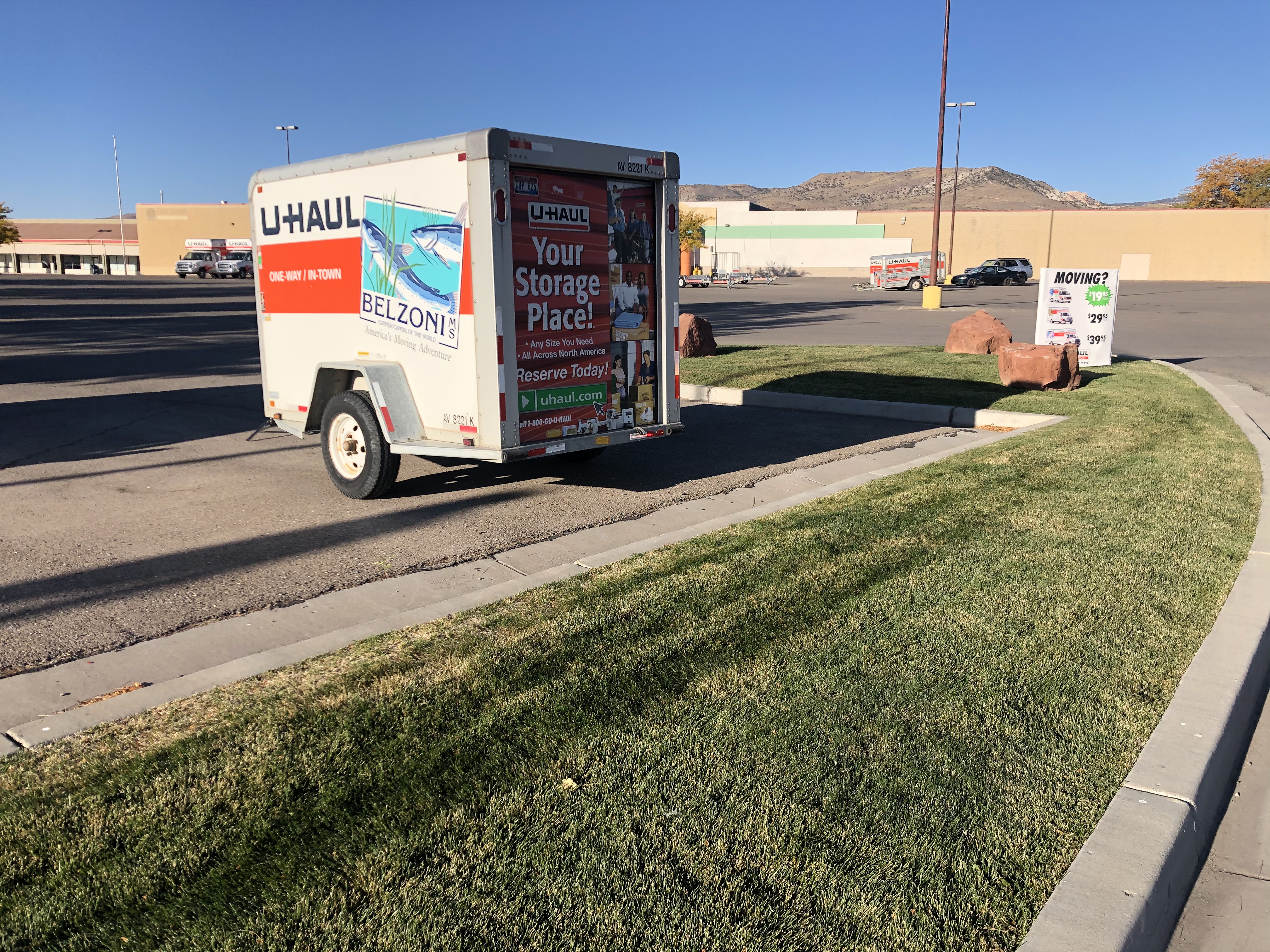 Trailer Rental at U-Haul